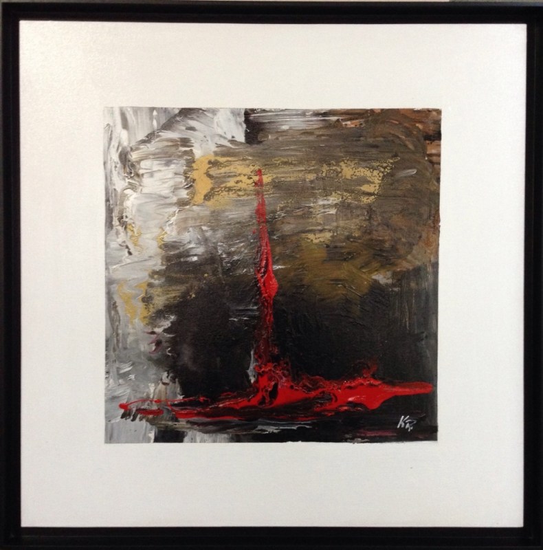 duo abstrato borboleta