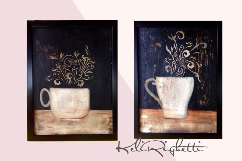 COMPOSIÇÃO PARA COZINHA, ÓLEO SOBRE TELA