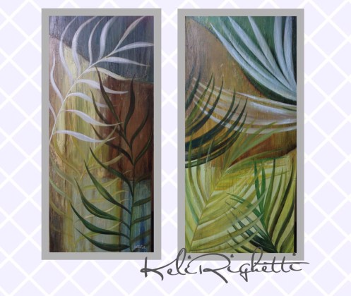 COMPOSIÇÃO DUO FOLHAGENS